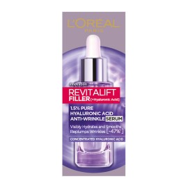 LOREAL PARIS Revitalift Filler Serum, Αντιρυτιδικός Ορός Προσώπου - 30ml