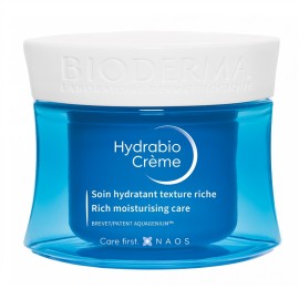 BIODERMA Hydrabio Crème, Πλούσια ενυδατική Κρέμα Προσώπου για Καν/ Ξηρό Δέρμα - 50ml