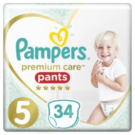 PAMPERS Premium Care Pants No 5 (12-17kg) - 34τμχ