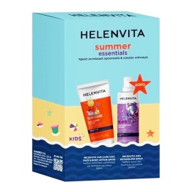 HELENVITA Promo Summer Essentials/ Sun Care Kids Face & Body Lotion SPF50 -150ml & ΔΩΡΟ Kids Unicorn Detangling Spray, Παιδικό Spray Μαλλιών -200ml, 1σετ