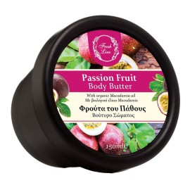 FRESH LINE Body Butter Passion Fruit, Βούτυρο Σώματος Φρούτα του Πάθους - 150ml