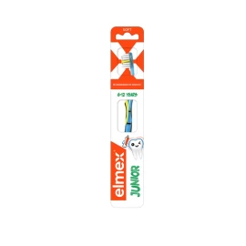 ELMEX Toothbrush Junior, Oδοντόβουρτσα για Παιδιά 6-12 Ετών σε Διάφορα Χρώματα - 1τεμ