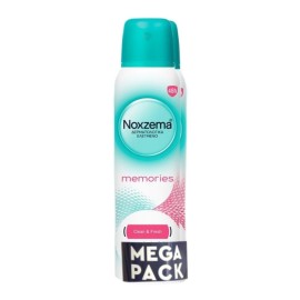 NOXZEMA Promo Memories Clean & Fresh Spray, Γυναικείο Αποσμητικό Σπρέι με Άρωμα Λουλουδιών 48ωρη Προστασία -2x150ml