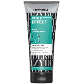 FREZYDERM Tripl Effect Frosted Gel, Πολυδύναμη Κρέμα Τζελ για Μείωση της Κυτταρίτιδας, Αδυνάτισμα & Σύσφιξη - 200ml