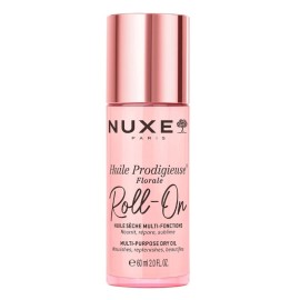 NUXE Huile Prodigieuse Florale Multi-Purpose Roll-On Dry Oil, Πολυχρηστικό Ξηρό Λάδι για Πρόσωπο, Σώμα & Μαλλιά με Άρωμα Λουλουδιών -60ml