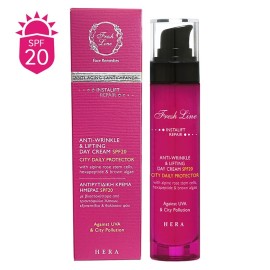 FRESH LINE Hera Anti- Wrinlke & Lifting Face Cream SPF20, Ήρα Αντιρυτιδική Κρέμα Προσώπου με SPF20- 50ml