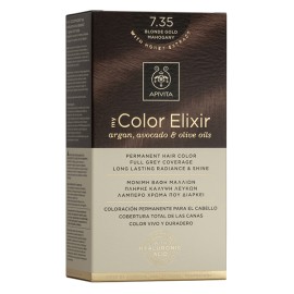 APIVITA My Color Elixir, Βαφή Μαλλιών No 7.35 -  Ξανθό Μελί Μαονί