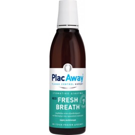 PLAC AWAY Fresh Breath, Στοματικό Διάλυμα για Δροσερή Αναπνοή - 250ml