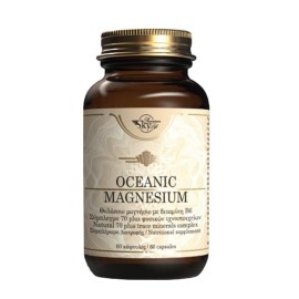 SKY PREMIUM LIFE Oceanic Magnesium, Συμπλήρωμα Διατροφής με Θαλάσσιο Μαγνήσιο & Βιταμίνη B6 - 60tabs