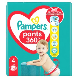 PAMPERS Pants No 4, 9-15kg Maxi Pack - 30τεμ