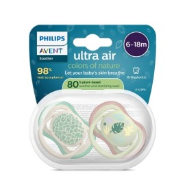 PHILIPS AVENT Πιπίλα Ultra Air 6-18m SCF087/17 - 2τεμ