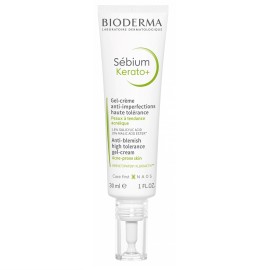 BIODERMA Sebium Kerato+ Anti Blemish Gel Cream, Κρέμα Τζελ Κατά των Ατελειών, Μαύρων Στιγμάτων & Σημαδιών - 30ml