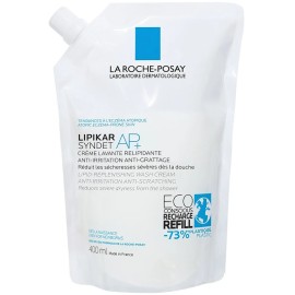 LA ROCHE POSAY Lipikar Syndet AP+ Refill, Καθαριστικό Υψηλής Ανοχής Χωρίς Σαπούνι, Ανταλλακτικό - 400ml