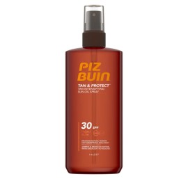 PIZ BUIN Tan & Protect Tan Intensifying Sun Oil Spray SPF30, Αντηλιακό Λάδι που Επιταχύνει τη Φυσική Διαδικασία Μαυρίσματος - 150ml