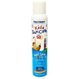 FREZYDERM Kids Suncare SPF50 Wet Skin Spray, Παιδικό Αντηλιακό - 200ml