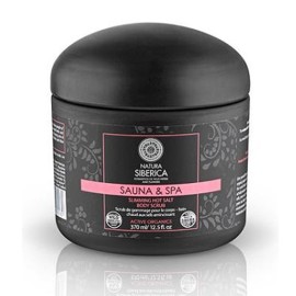 NATURA SIBERICA Sauna & Spa Hot Salt Scrub, Ζεστά Άλατα σε Scrub για Αδυνάτισμα-Σύσφιξη-Κυτταρίτιδα - 370ml