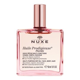 NUXE Huile Prodigieuse Florale, Ξηρό Λάδι Ενυδάτωσης με Άρωμα Λουλουδιών- 50ml