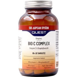 QUEST Bio C Complex, Vitamin C & Bioflavonoids 500mg - 90tabs