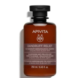 APIVITA Oily Dandruff, Σαμπουάν Κατά Της Πιτυρίδας με Λευκή Ιτιά & Πρόπολη -250ml