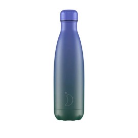 CHILLYS BOTTLES Μπουκάλι- Θερμός Green Blue Gradient Edition - 500ml