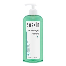 SOSKIN [P+] Gentle Purifying Cleansing Gel, Απαλό Τζελ Καθαρισμού - 500ml