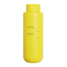 GARDEN Shower Gel Lemon & Peach Αφρόλουτρο με Άρωμα Λεμόνι & Ροδάκινο -400ml