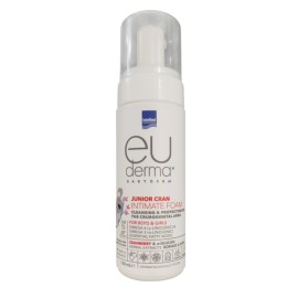INTERMED BabyDerm Junior Cran Intimate Foam, Αφρός Καθαρισμού της Μηρογεννητικής Περιοχής για Αγόρια και Κορίτσια -150ml