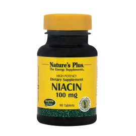 NATURE΄S PLUS Niacin (B3) 100mg - 90tabs