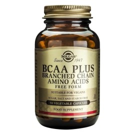 SOLGAR BCAA Plus, Αμινοξέα - 50veg.caps