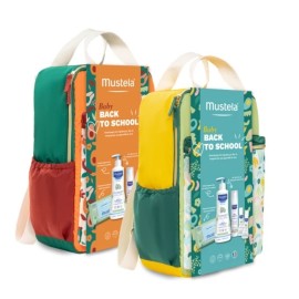 MUSTELA Baby Back To School, Gentle Cleansing Gel - 500ml & Gel Arnica & Calendula Bio - 100ml & Cleansing Wipes - 60τεμ & No Rinse Cleansing Water - 50ml & Hydra Bebe Body Lotion - 50ml & ΔΩΡΟ Σχολική Τσάντα