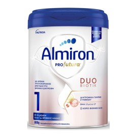 NUTRICIA Almiron Profutura 1, Γάλα 1ης Βρεφικής Ηλικίας για Υγιή, Τελειόμηνα Βρέφη από 0-6 Μηνών Χωρίς Φοινικέλαιο - 800gr