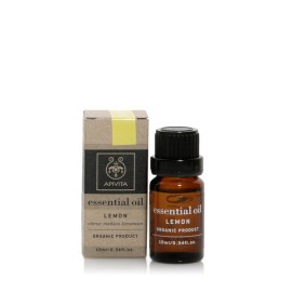 APIVITA Essential Oil Lemon, Αιθέριο Έλαιο Λεμόνι - 10ml