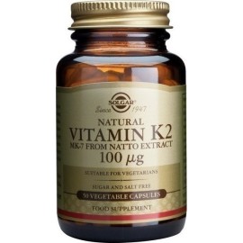 SOLGAR Vitamin K2 100μg - 50veg. caps
