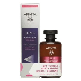 APIVITA Hair Loss Lotion - 150ml & Δώρο Womens Tonic Σαμπουάν Κατά της Τριχόπτωσης - 250ml