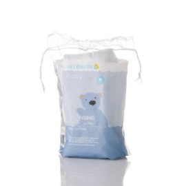 HELENVITA Baby Cleansing Pads, Βαμβακεροί Δίσκοι Καθαρισμού - 50τεμ