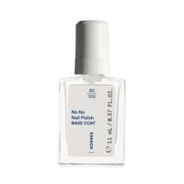 KORRES No No Nail Polish Base Coat, Διαφανής Βάση Υψηλής Φυσικής Περιεκτικότητας - 11ml