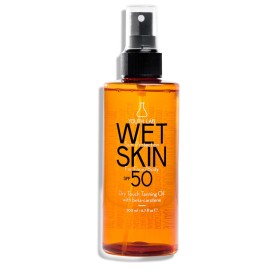 YOUTH LAB Wet Skin Dry Touch Tanning Oil SPF50, Αντηλιακό Ξηρό Λάδι με Ενεργοποιητή Μαυρίσματος - 200ml
