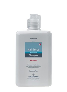 FREZYDERM Hair Force Shampoo Women, Δυναμωτικό Σαμπουάν για Γυναίκες - 200ml