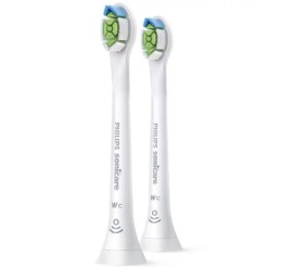 PHILIPS Sonicare W2 Optimal White HX6062/10, Ανταλλακτικές Κεφαλές Οδοντόβουρτσας - 2τμχ