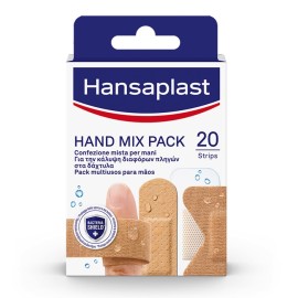 HANSAPLAST Hand Mix Pack, Αυτοκόλλητα Επιθέματα για τα Δάκτυλα - 20τεμ