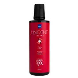 INTERMEDUnident Pharma Mouthwash Gum Care, Στοματικό Διάλυμα για Ευαίσθητα & Ερεθισμένα Ούλα -500ml