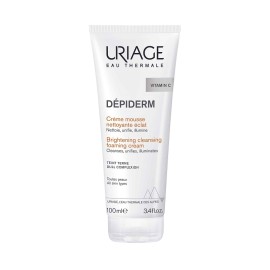 URIAGE Depiderm Brightening Cleansing Foam Cream, Αφρός Καθαρισμού & Λάμψης - 100ml