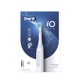 ORAL B iO Series 4 White, Ηλεκτρική Οδοντόβουρτσα Λευκή & Δώρο Θήκη Ταξιδίου
