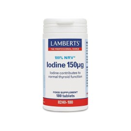 LAMBERTS Iodine 150mg 100% NRV - 180tabs