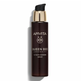 APIVITA Queen Bee Longevity Serum, Ορός Για Δράση Σε 12 Δείκτες Νεότητας -30ml