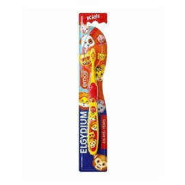 ELGYDIUM Kids Emoji Toothbrush, Οδοντόβουρτσα για Παιδιά 2-6 ετών - 1τεμ
