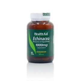 HEALTH AID Echinacea 1000mg,Συμπλήρωμα Διατροφής με Εχινάκεια για Ενίσχυση του Ανοσοποητικού - 60tabs