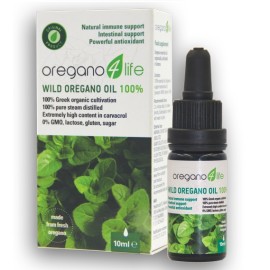 OREGANO 4 LIFE Wild Oregano oil 100%, Αιθέριο Έλαιο Ρίγανης - 10ml