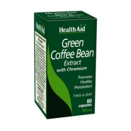 HEALTH AID Green Coffee Bean Extract, Συμπλήρωμα Διατροφής Εκχυλίσματος Πράσινου Καφέ - 60caps