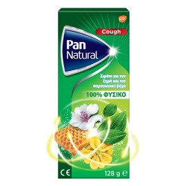 PAN NATURAL Cough Syrup, Σιρόπι για τον Ξηρό & Παραγωγικό Βήχα - 128gr